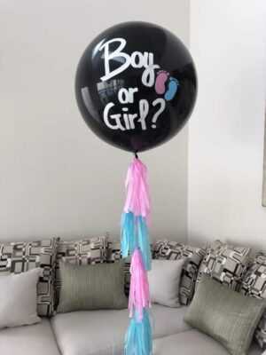 Кулька сюрприз для визначення статі дитини Girl? Boy? 69см